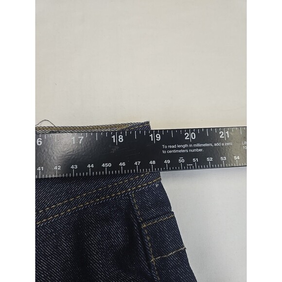 Ecko Unltd Jeans Men's Size 38x32 Slim Straight Fit Dark Wash Skater Denim - Picture 4 of 11